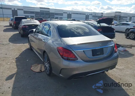 2019 Mercedes-Benz C 300 из США, поврежденный, VIN 55SWF8DB8KU309933